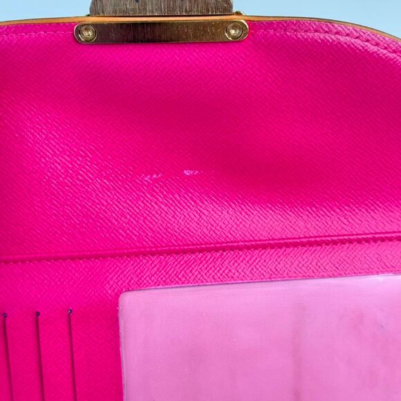 Louis Vuitton Black Multicolor Wallet with Colorful Monogram Design - Picture 7 of 7